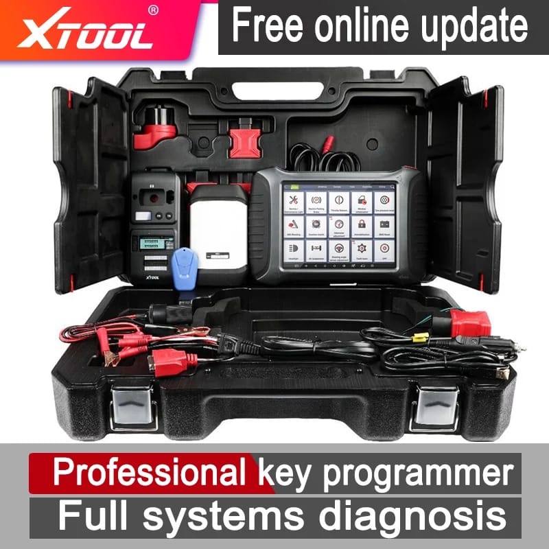 XTOOL A80 pro Master Original OBD2 Car Diagnostic tools VCI J2534 Programmer ECU Coding PK 908P OBD2 Scanner Free online Update